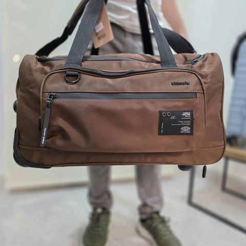 Bolso de viaje con ruedas Chimola | Marrón