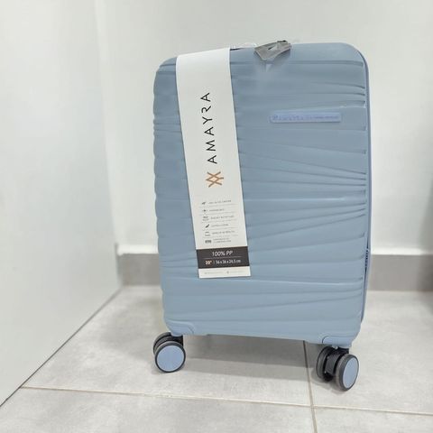 Valija de cabina Amayra | Polipropileno celeste 20