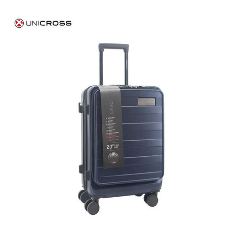 Valija de cabina Unicross portanotebook | ABS azul 20