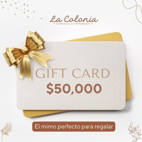Gift Card para regalar