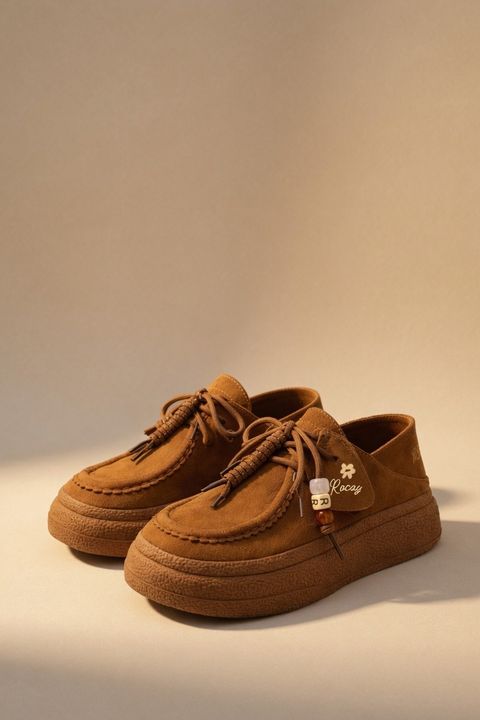 Zapato zueco Rocas Misk | Camel