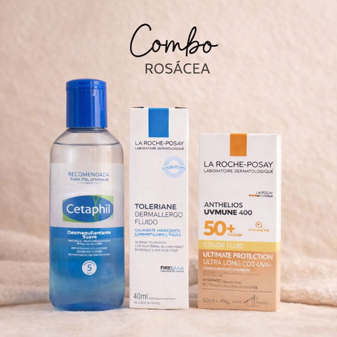 Combo Rosácea | Rutina Facial Calmante para Piel Sensible y Reactiva