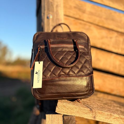 Mochila de Cuero Morrison | Marrón