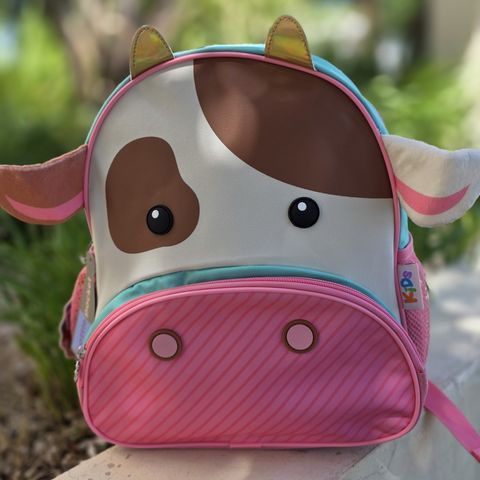 Mochila Infantil Animal 3D- Vaca