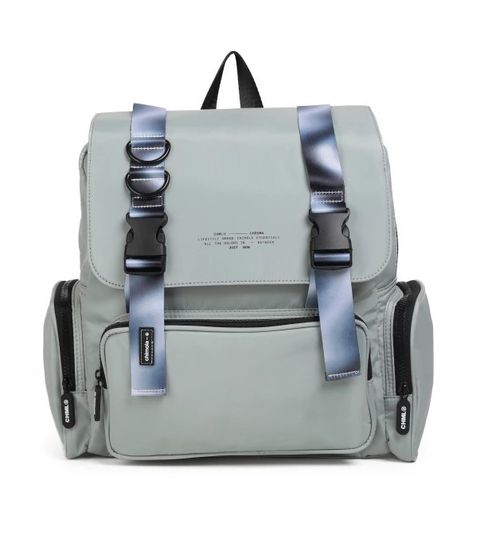 Mochila Urbana Chimola con Bolsillos Laterales y Correas Ajustables- Color Mint