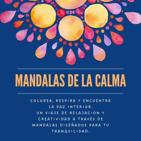 Libro para colorear Mandalas de la calma