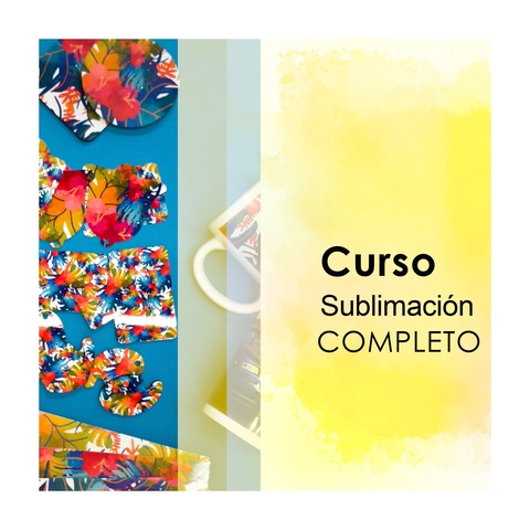 Curso Presencial Completo de Sublimación, Pegado de DTF y Vinilo