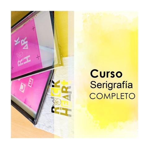 Curso Presencial Completo de Serigrafía