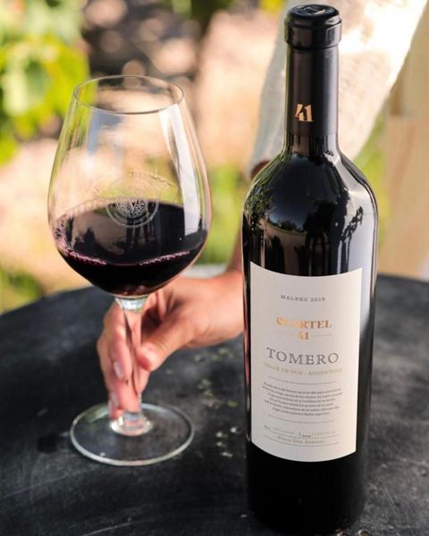 Tomero Cuartel 41 malbec