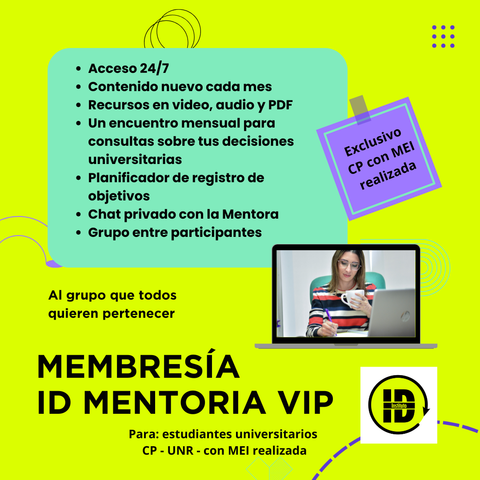 2.- ID MENTORÍA VIP