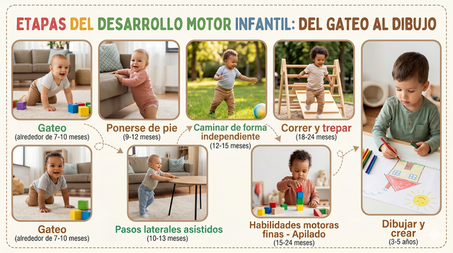 Desarrollo Motriz en los niños