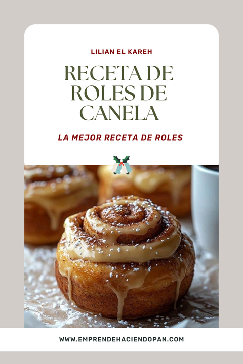 RECETA DE ROLES DE CANELA