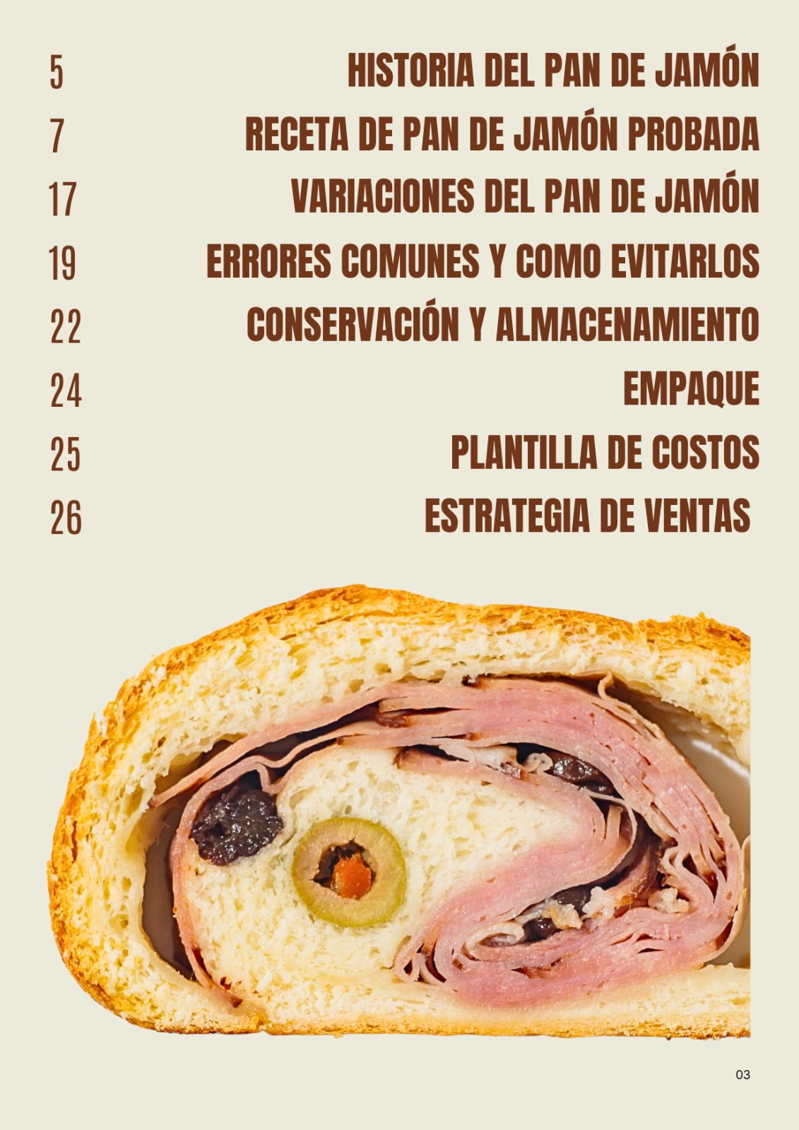emprende, pan de jamon, cocina, venezuela