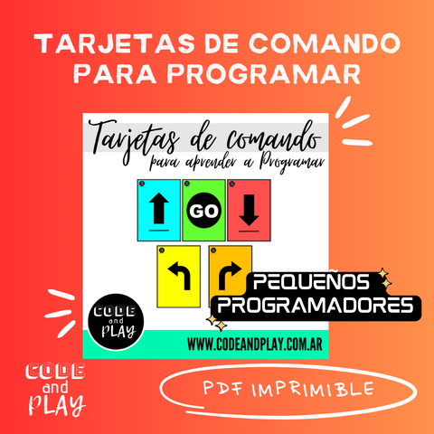 Tarjetas de comando para programar desenchufado