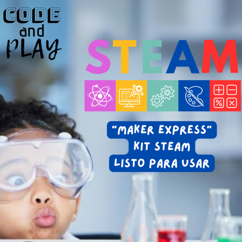 KIT STEAM MAKER EXPRESS - EDICIÓN MARZO