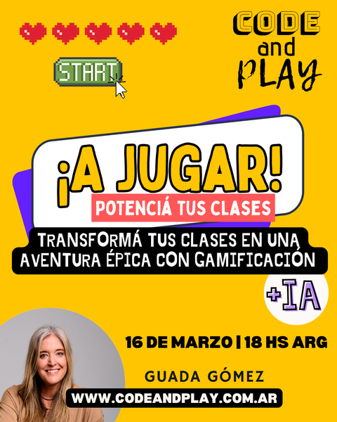 ¡A JUGAR! Transformá tus clases en una aventura épica de GAMIFICACIÓN con herramientas digitales + IA