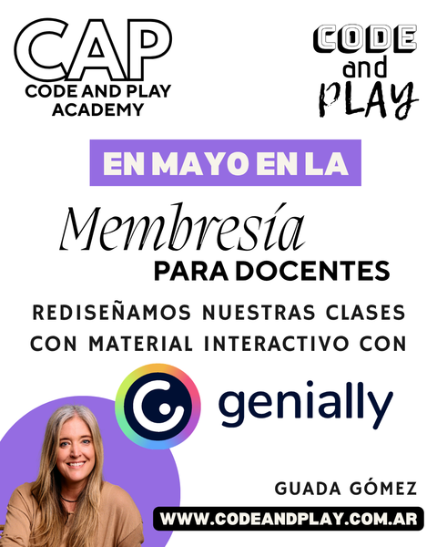 Membresía CAP- Code and Play Academy