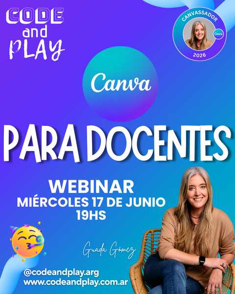 CANVA PARA DOCENTES: de la pantalla al aula 🚀