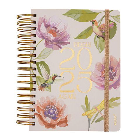 Agenda Mooving Floral Diaria