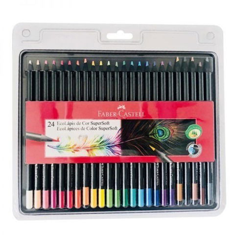 Lápices Supersoft Faber Castell x24