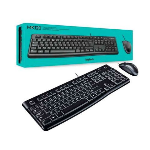 Teclado + Mouse Logitech MK120