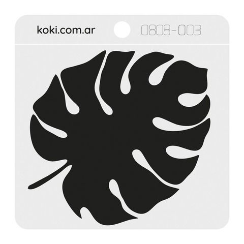 Sello De Bajo Relieve Koki 8X8