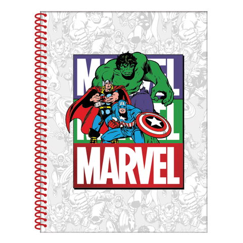 Cuaderno Marvel A4 Rayado Mooving