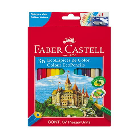 Lápices de Colores Faber Castell x36