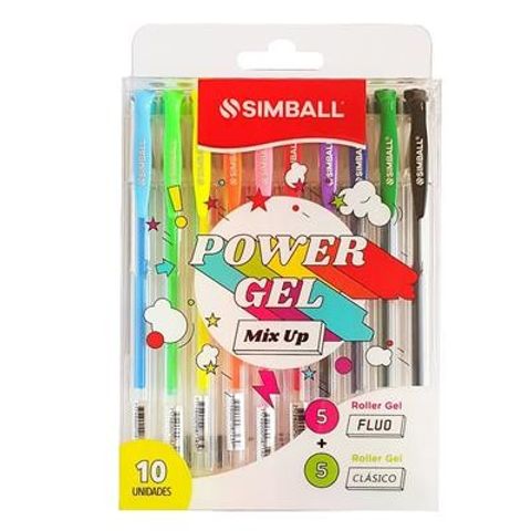 Set Power Gel Simball x10