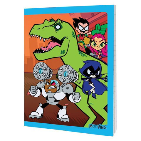 Cuaderno Mooving Teen Titans 2