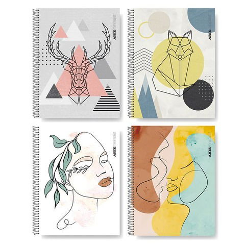 Cuaderno Arte Minimalista A4 