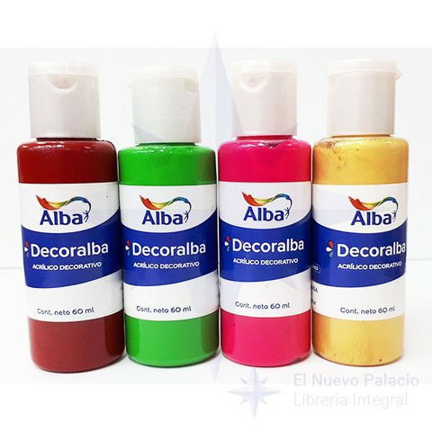 Acrílicos Decorativos Decoralba 60ml.