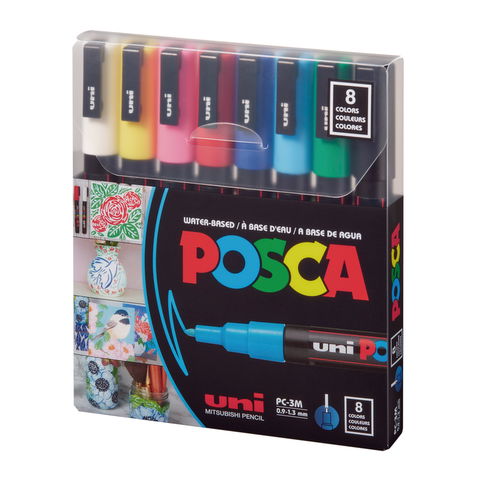 Set Posca x8 3M