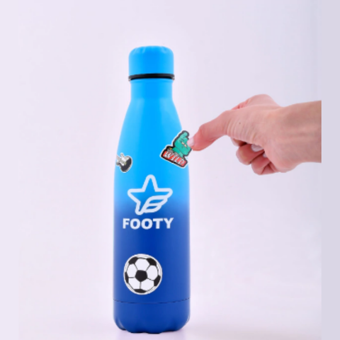 Botella Footy Batik Azul