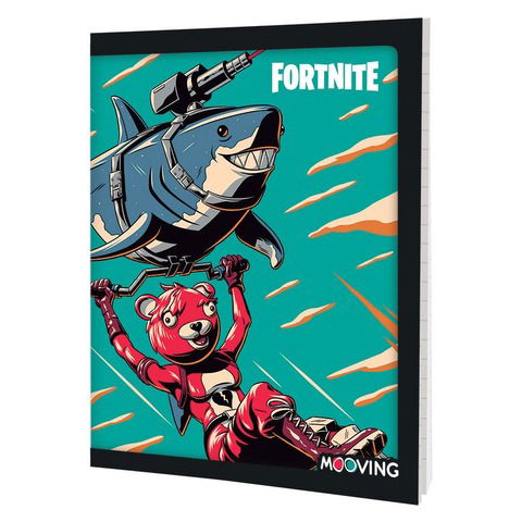 Cuaderno 16x21 Mooving Fortnite