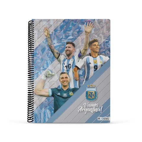 Cuaderno AFA A4 Rayado Mooving