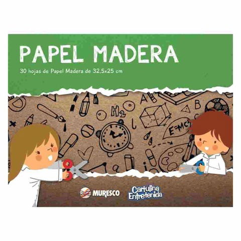 Block Nº5 Papel Madera Muresco