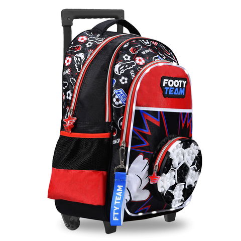 Mochila c/Carro Footy Futbol 18¨