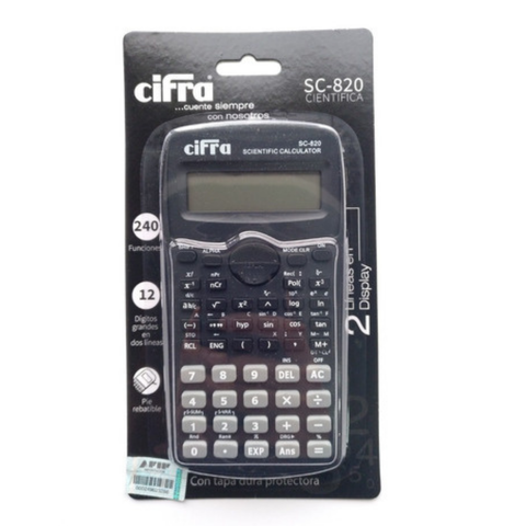 Calculadora Científica Cifra SC-820