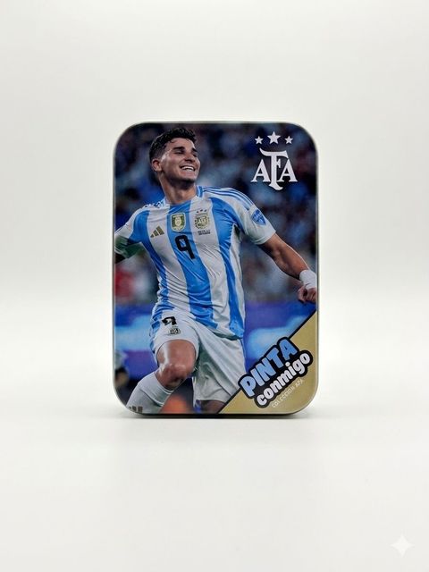 LATA pinta conmigo colección AFA Julián Álvarez 
