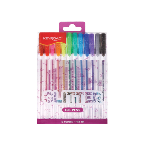 Roller Gel Glitter x12