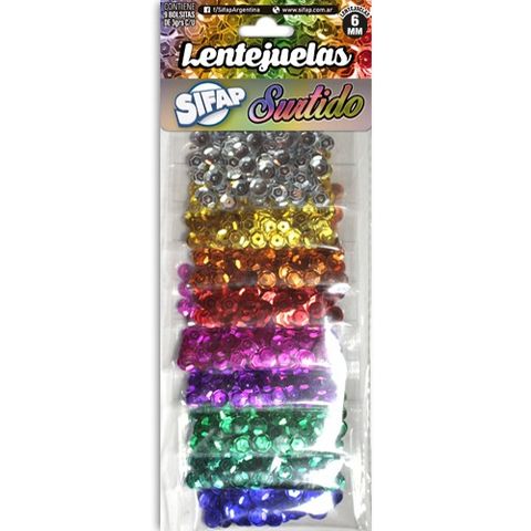 Lentejuelas Sifap Surtidas