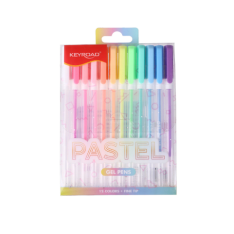 Roller Gel Pastel x12