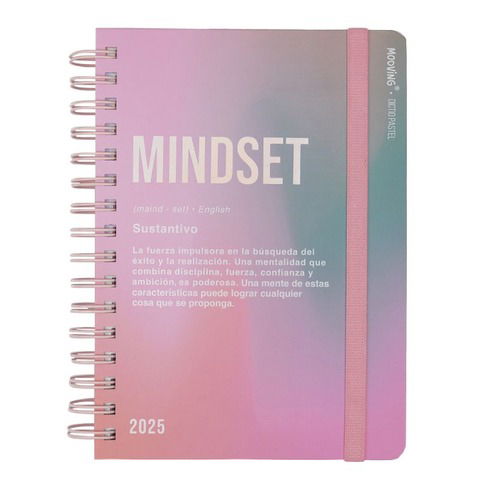 Agenda Mooving Dictio Pastel Diaria 