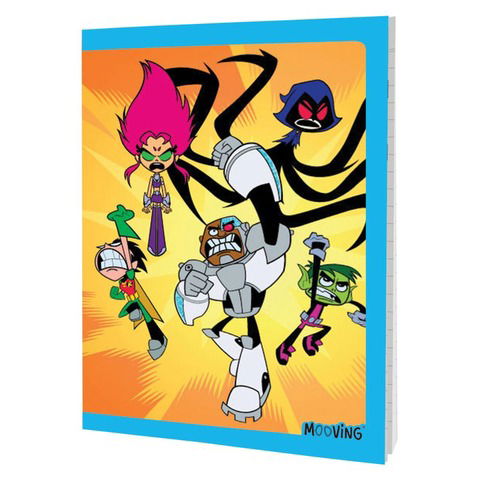 Cuaderno Mooving Teen Titans 3