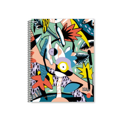 Cuaderno Ledesma Design A4 Rayado 