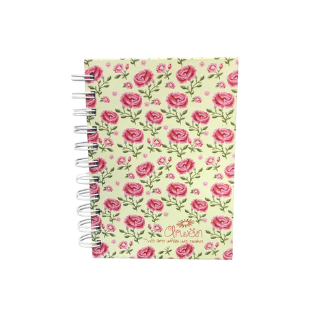 Libreta Arwen A6 Rosas