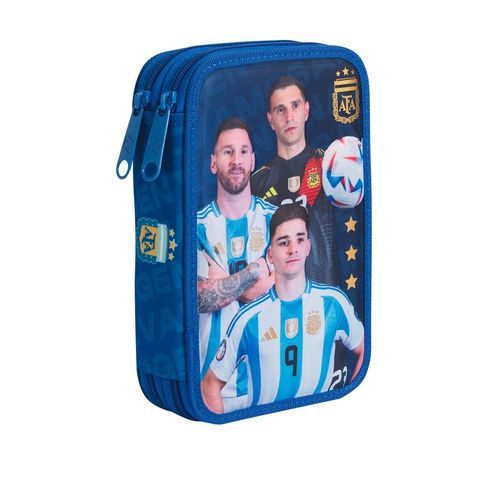 Cartuchera Mooving 2 pisos AFA