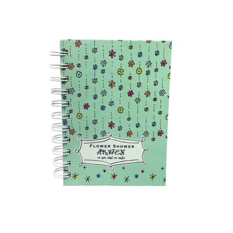 Libreta Arwen A6 Lluvia de Flores