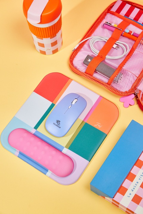 Mouse pad con Gel FW Colorblock